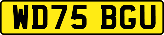 WD75BGU