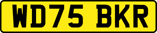 WD75BKR