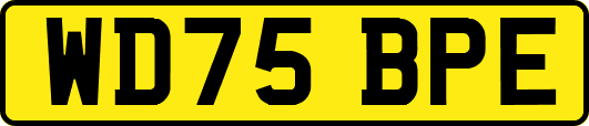 WD75BPE