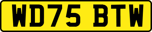 WD75BTW