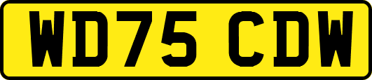 WD75CDW