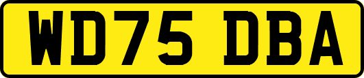 WD75DBA
