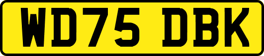 WD75DBK