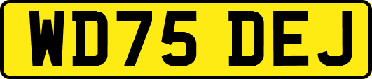 WD75DEJ