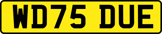 WD75DUE