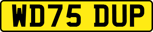 WD75DUP