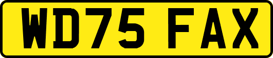 WD75FAX