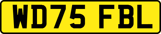 WD75FBL