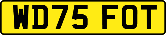 WD75FOT