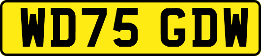 WD75GDW