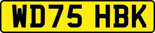 WD75HBK