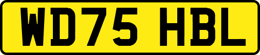 WD75HBL