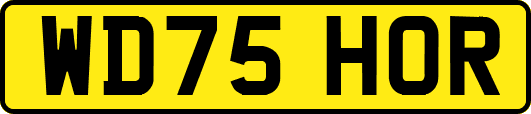 WD75HOR