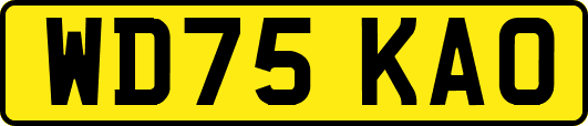 WD75KAO