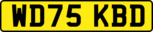 WD75KBD