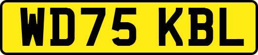 WD75KBL