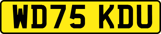 WD75KDU