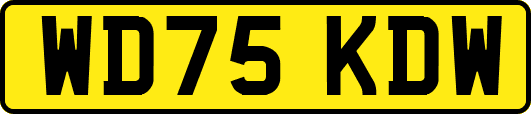 WD75KDW