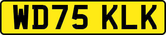 WD75KLK