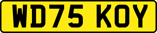 WD75KOY