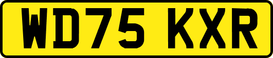 WD75KXR