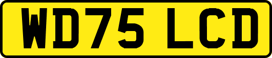 WD75LCD