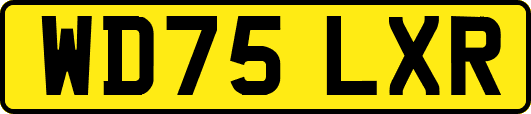 WD75LXR