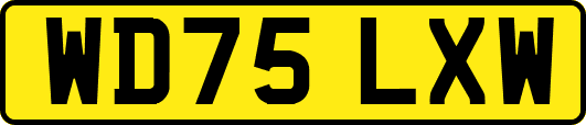 WD75LXW