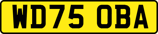 WD75OBA