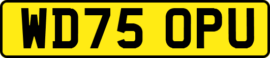 WD75OPU