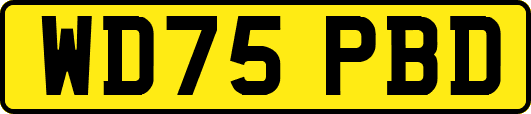 WD75PBD