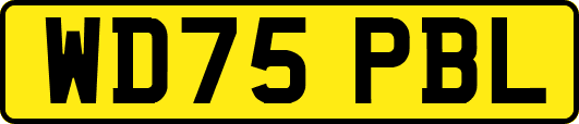 WD75PBL
