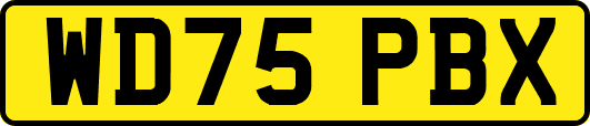 WD75PBX