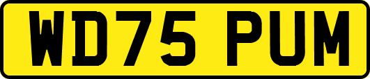 WD75PUM