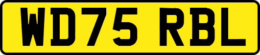 WD75RBL