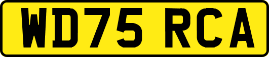 WD75RCA