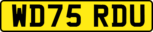 WD75RDU