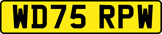 WD75RPW