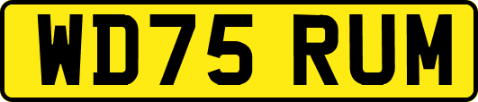WD75RUM