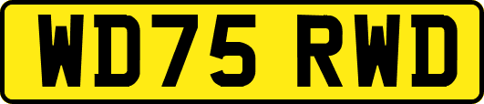 WD75RWD
