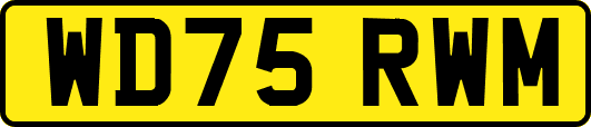 WD75RWM