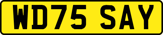 WD75SAY