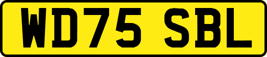 WD75SBL