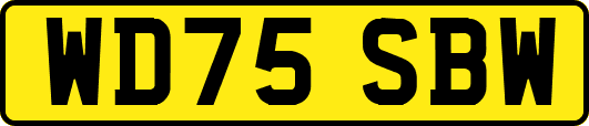 WD75SBW