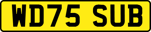 WD75SUB
