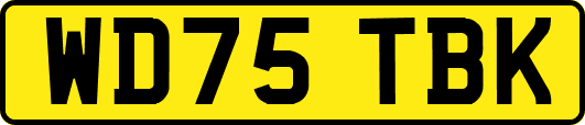 WD75TBK