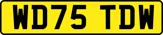 WD75TDW