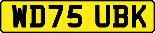 WD75UBK