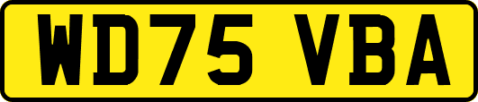 WD75VBA