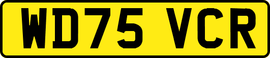 WD75VCR
